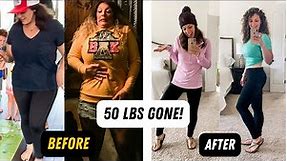 How I Lost 50 LBS - My weight loss journey! / Vegan, Plant Based Weight Loss