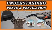 Understanding Roof Ventilation & Venting Options (Ridge, whirlybird & Box Vents)