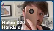 Nokia X20 Hands on and first look | Trusted Reviews
