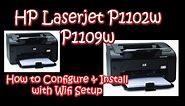 HP Laserjet 1100 Series Printer Wifi Configuration and Setup | How to Setup & Install Wifi Printer