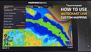 How to use AutoChart Live custom mapping on a Humminbird HELIX