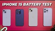 iPhone 15 vs 15 Pro vs 15 Plus vs 15 Pro Max: Battery Test
