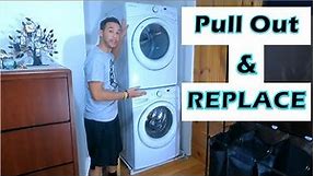 How to Move & Replace a Stacked Washer & Dryer