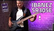 Ibanez SR305E 5 String Electric Bass - Exclusive Iron Pewter Finish