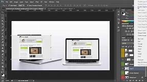 How to Insert Your Art into a Mockup Template with Smart Objects or Clipping Masks