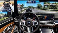 2023 BMW M3 G80 Touring - Euro Truck Simulator 2 [Steering Wheel Gameplay]