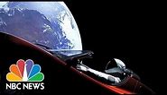 SpaceX Launches Car Into Orbit: Starman In The Sky | NBC News