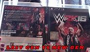 WWE 2K16 PS3 Unboxing and Menu Walkthrough!!