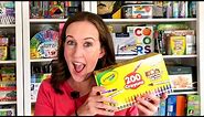 Unbox, Sort and Name all the Crayons in the 200 Crayola Crayon Box!
