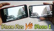 iPhone X vs iPhone Plus Screen Size! (5.8 inch vs 5.5 inch) • Does It Make A Difference?