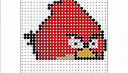 Perler Bead Tutorial - Angry Birds Pattern