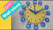 How to make a learning clock for kids|Clock model for school projects |Clock craft