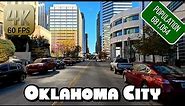 Driving Around Downtown Oklahoma City in 4k Video