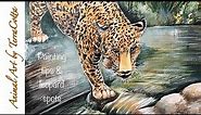 (Acrylic) Leopard | tips on color & how to paint spots