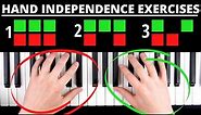 Piano Hand Independence Exercises (for Beginners)