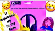 NAXA 5-in-1 WIRELESS HEADPHONES REVIEW!!|KATZ WORLD