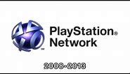 PlayStation Network historical logos