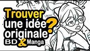 Trouver une IDEE ORIGINALE😱😄 (manga et BD)