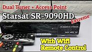 Full Review Starsat SR-9090HD Extreme SR90000 Receiver Dgn System Hybrid