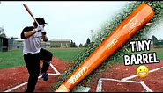 Hitting with the BRETT BROS Maple Composite - Wood Baseball Bat Review