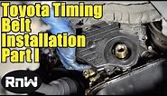 How to Remove and Replace the Timing Belt on a Toyota Camry - Part I