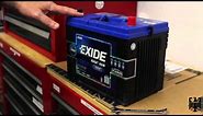 Exide Edge AGM Battery Install