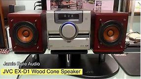 JVC EX-D1 Wood Cone Speaker