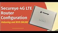 Secureye 4G LTE Router Unboxing & Configuraton | Hindi