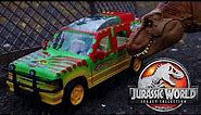 Jurassic World Legacy Collection T-Rex Escape Set with Ford Explorer Review! ---- Jurassic Collector