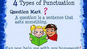 First Grade - Capitalization and Punctuation
