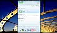 Using Windows Live Messenger to stay in touch