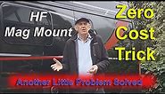 HF Mobile Antenna Magnetic Mount Trick | HAM RADIO