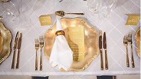 Elegant White and Gold Wedding Style, by Enchanted Empire, Event Artisans
