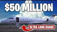 Inside $50 Million Bombardier Global 5000 | Long Range Business Jet