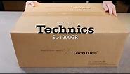Unboxing a Technics SL-1200GR Turntable
