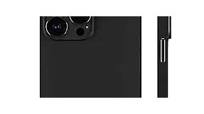 PEEL Original Super Thin Case Compatible with iPhone 13 Pro (Blackout) - Sleek Minimalist Design, Branding Free, Ultra Slim - Protects & Showcases Your Device