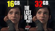16gb vs 32gb | The Last of Us Part 1| i5 12400F + RX 6700 XT | FHD, QHD test