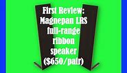 First review: Magnepan’s extraordinary LRS ribbon speakers ($650/pair)