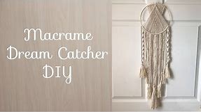 Macrame Dream Catcher Tutorial DIY