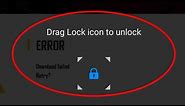 How To Disable/Remove Drag Lock Icon To Unlock In Samsung Mobile
