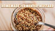 Easy Homemade Fermented Mustard