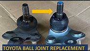 How to Diagnose and Replace Bad Front Lower Ball Joint on a Toyota