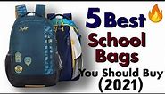 Top 5 Best College Backpack | School Bags for Boys | You should Buy [2020 - 21]