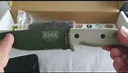 ESEE 5 Knife-Unboxing & First Impressions