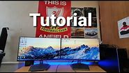 How To Connect Two Monitors To One PC : Tutorial