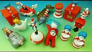 2003 Dr SEUSS' THE CAT IN THE HAT set of 11 BURGER KING COLLECTIBLES VIDEO REVIEW