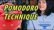 How to Use the Pomodoro Technique - Study Tips - Time Management
