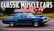AMAZING MUSCLE CARS!! Of the 1960s & 1970s Nostalgia. Classic Muscle Cars! Street Machines! Car Show