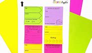 FREE Printable Post-It Note Template! - The Colorful Apple