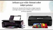 Epson Artisan 1430 Inkjet Printer Specs and Features
